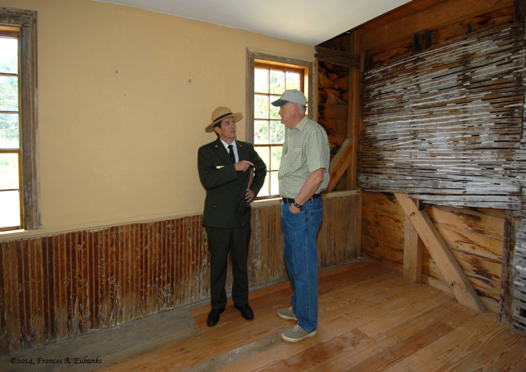 Current and Former CLNS Superintendents Discuss Roberts House.